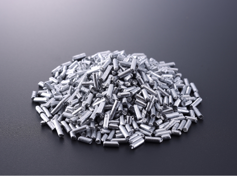 Pelletized aluminium pigment 